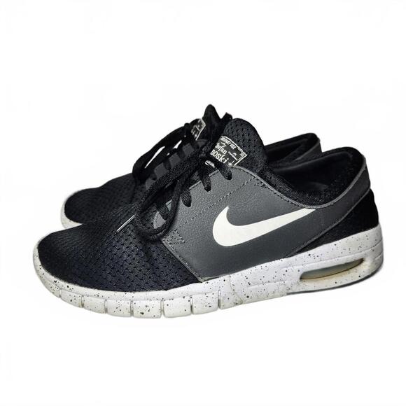 Nike Men's STEFAN JANOSKI MAX L Black White Speckled Size 7.5 - Picture 2 of 10